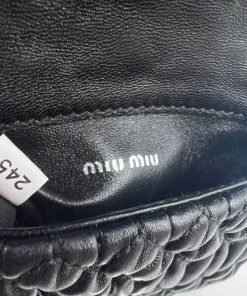 Borse Miu Miu | Micro Miu Miu Pochette Nero