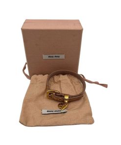 Accessori Miu Miu | Bracciale Miu Miu Beige