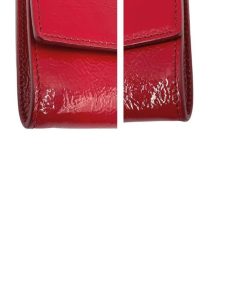 Borse Yves Saint Laurent | Pochette Ysl Vernis Rosso