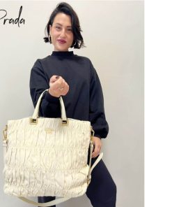 Borse Prada | Prada Bag Gaufre Bianco