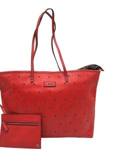 Borse Fendi | Shopper Fendi Traforata Rosso