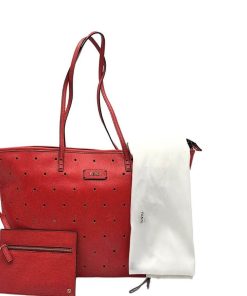 Borse Fendi | Shopper Fendi Traforata Rosso