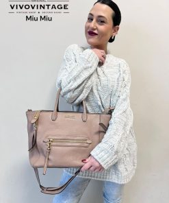 Borse Miu Miu | Shopper Miu Miu Cipria Rosa