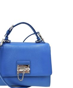 Borse Dolce & Gabbana | Satchel Dolce & Gabbana Monica Blu