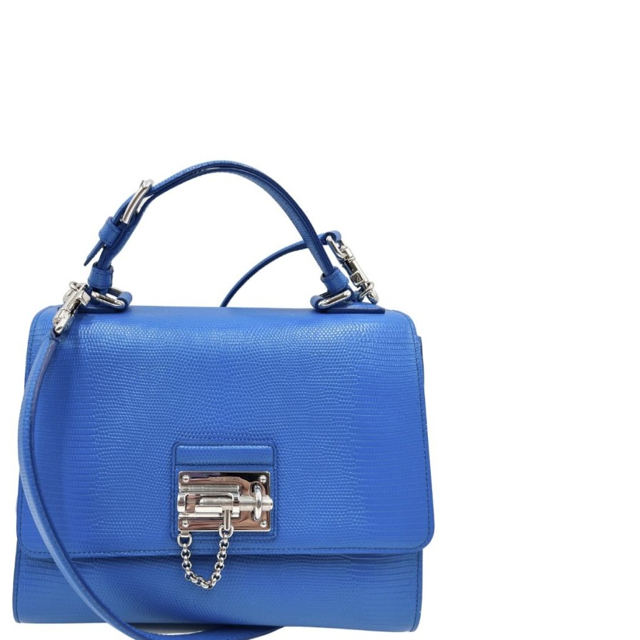 Borse Dolce & Gabbana | Satchel Dolce & Gabbana Monica Blu