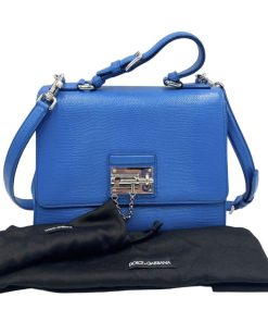 Borse Dolce & Gabbana | Satchel Dolce & Gabbana Monica Blu