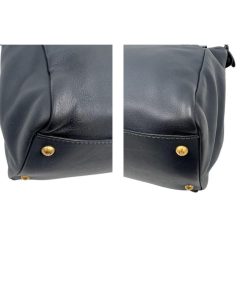 Borse Fendi | Fendi Peekaboo Con Tracolla Blu