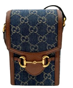 Borse Gucci | Borsa Gucci Horsebit 1955 Blu