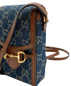 Borse Gucci | Borsa Gucci Horsebit 1955 Blu