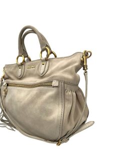 Borse Miu Miu | Borsa Con Tracolla Miu Miu Beige