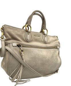 Borse Miu Miu | Borsa Con Tracolla Miu Miu Beige