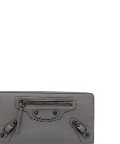 Accessori Balenciaga | Portafoglio Balenciaga Continental Grigio