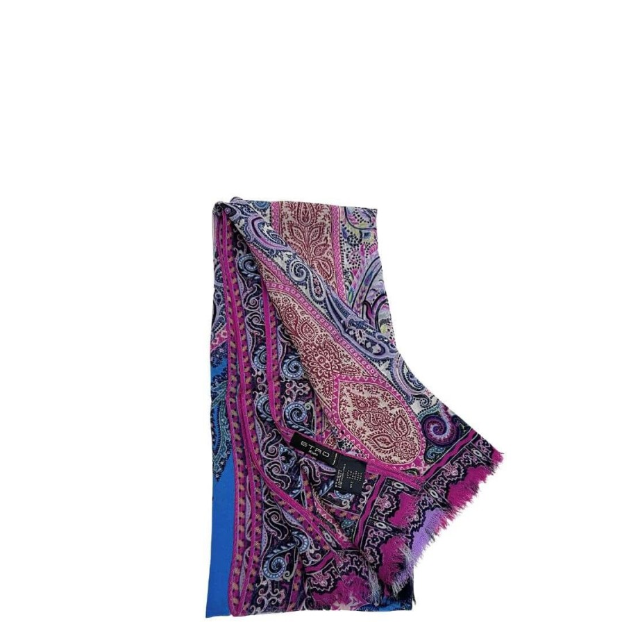 Accessori Etro | Foulard Etro Paisley Multicolore