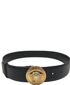 Accessori Versace | Cintura Medusa Versace Nero