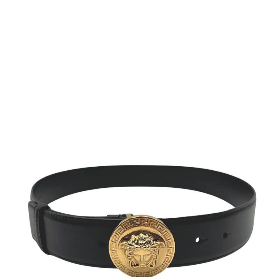 Accessori Versace | Cintura Medusa Versace Nero