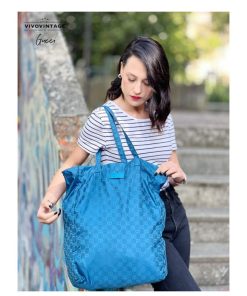 Borse Gucci | Tote Gucci Nylon Blu