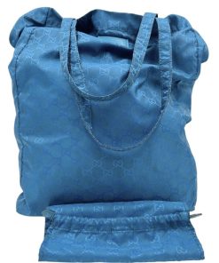 Borse Gucci | Tote Gucci Nylon Blu