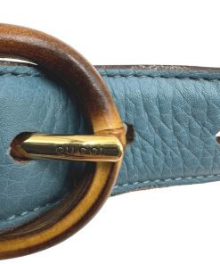 Accessori Gucci | Cintura Gucci Bamboo Blu