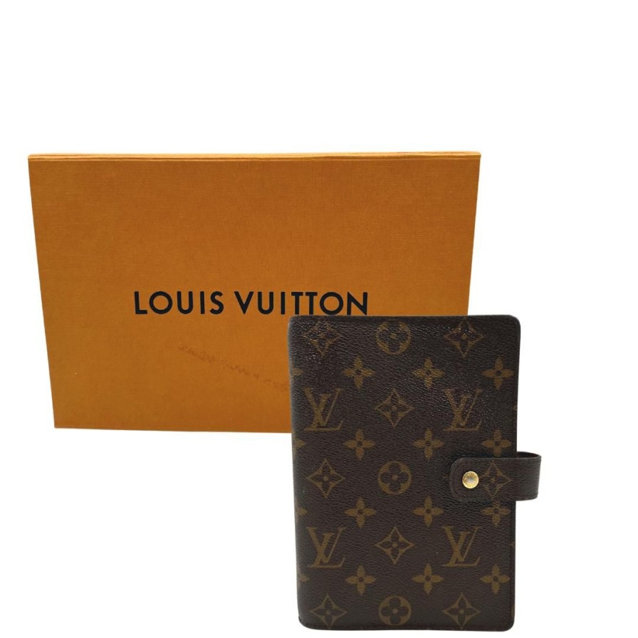 Accessori Louis Vuitton | Copertina Agenda Lv Mm Marrone