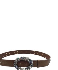 Borse Dolce & Gabbana | Cintura D&G Crystal Marrone