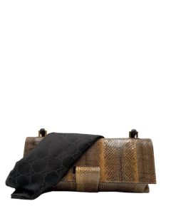 Borse Gucci | Clutch Gucci Bamboo Marrone