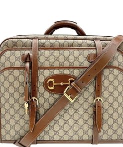 Borse Gucci | Borsa Da Viaggio Gucci Horsebit Beige