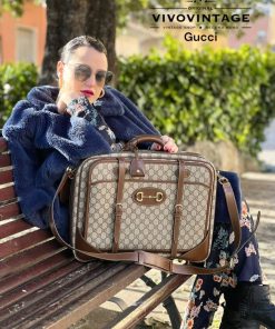 Borse Gucci | Borsa Da Viaggio Gucci Horsebit Beige