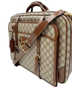 Borse Gucci | Borsa Da Viaggio Gucci Horsebit Beige