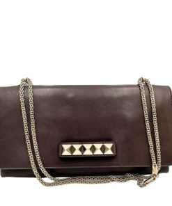 Borse Valentino Garavani | Pochette Valentino Garavani Marrone