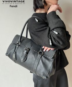 Borse Fendi | Bauletto Fendi Linda Nero