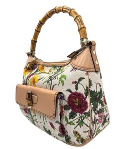 Borse Gucci | Gucci Bamboo Flora Beige