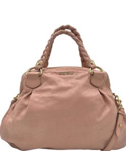 Borse Miu Miu | Satchel Miu Miu Con Tracolla Rosa