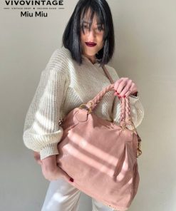 Borse Miu Miu | Satchel Miu Miu Con Tracolla Rosa