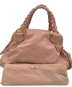 Borse Miu Miu | Satchel Miu Miu Con Tracolla Rosa