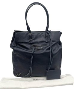 Borse Balenciaga | Shopper Balenciaga Papier Blu