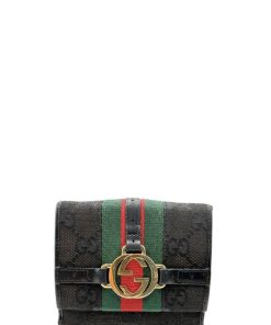 Accessori Gucci | Portafoglio Gucci Web Nero