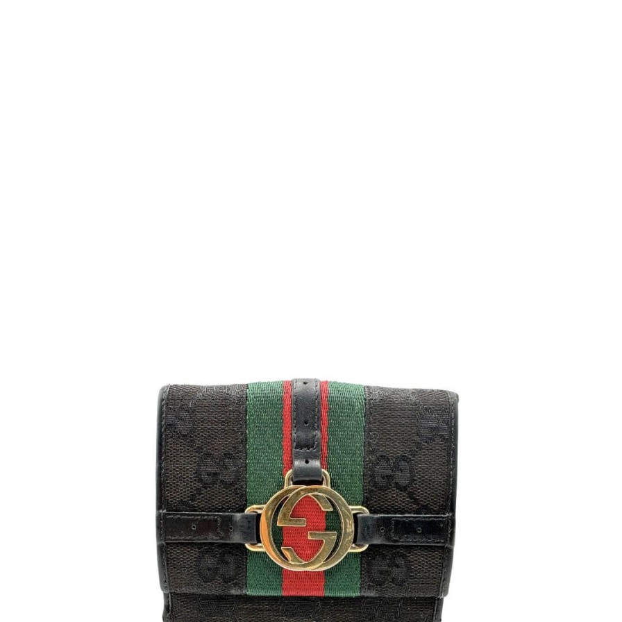 Accessori Gucci | Portafoglio Gucci Web Nero