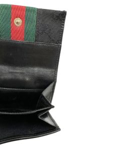 Accessori Gucci | Portafoglio Gucci Web Nero