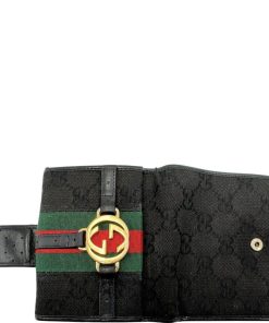 Accessori Gucci | Portafoglio Gucci Web Nero