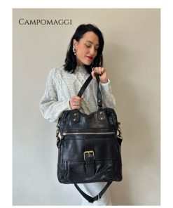 Borse Campomaggi | Tracolla Campomaggi Nero