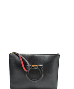 Borse Salvatore Ferragamo | Pochette Salvatore Ferragamo Nero