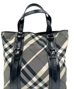 Borse Burberry | Borsa Burberry Tartan Nero