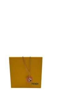 Accessori Fendi | Collana Fendi Fiore Oro