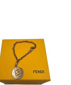 Accessori Fendi | Fendi Bracciale Catenella Oro