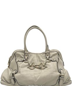 Borse Gucci | Shopper Gucci Morsetto Bianco