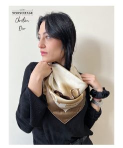 Accessori Dior | Foulard Christian Dior Beige