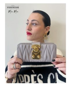 Accessori Miu Miu | Portafoglio Miu Miu Grigio