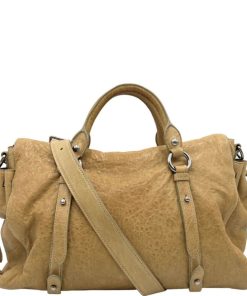 Borse Miu Miu | Satchel Miu Miu Con Tracolla Beige