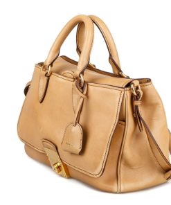 Borse Miu Miu | Borsa A Mano Miu Miu Cammello Beige