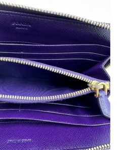 Accessori Prada | Portafoglio Prada Saffiano Viola